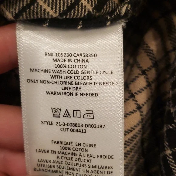 Joie ardine flannel shirt dress - Picture 6 of 9